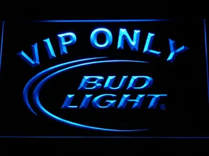 Bud Light VIP Only LED Neon Sign