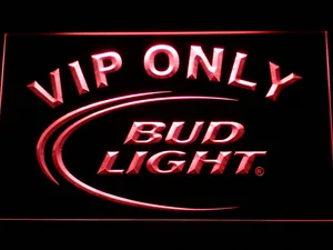 Bud Light VIP Only LED Neon Sign