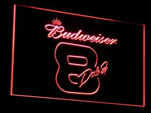 Budweiser 8 Dale Jr. LED Neon Sign