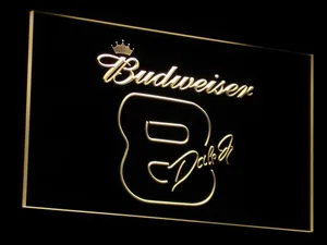 Budweiser 8 Dale Jr. LED Neon Sign