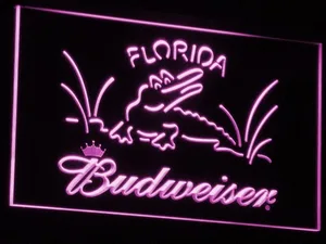 Budweiser Crocodile LED Neon Sign