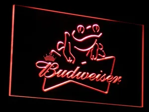 Budweiser Frog LED Neon Sign