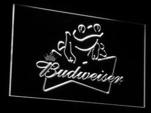 Budweiser Frog LED Neon Sign