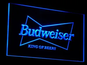 Budweiser King of Beers LED Neon Sign