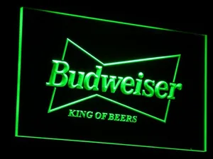 Budweiser King of Beers LED Neon Sign