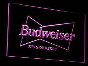 Budweiser King of Beers LED Neon Sign