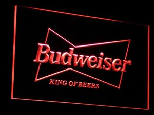 Budweiser King of Beers LED Neon Sign