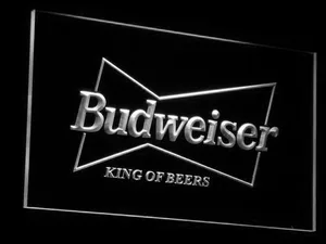 Budweiser King of Beers LED Neon Sign