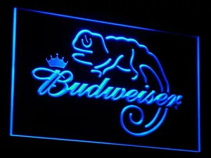 Budweiser Lizard LED Neon Sign