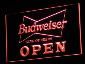 Budweiser Open LED Neon Sign