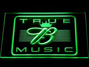 Budweiser True Music LED Neon Sign