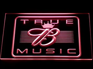 Budweiser True Music LED Neon Sign