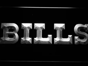 Buffalo Bills 1974-2010 Logo LED Neon Sign - Legacy Edition