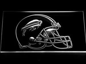 Buffalo Bills Helmet LED Neon Sign