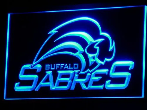 Buffalo Sabres Logo LED Neon Sign - Legacy Edition