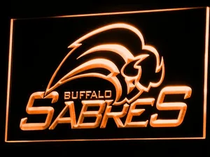Buffalo Sabres Logo LED Neon Sign - Legacy Edition