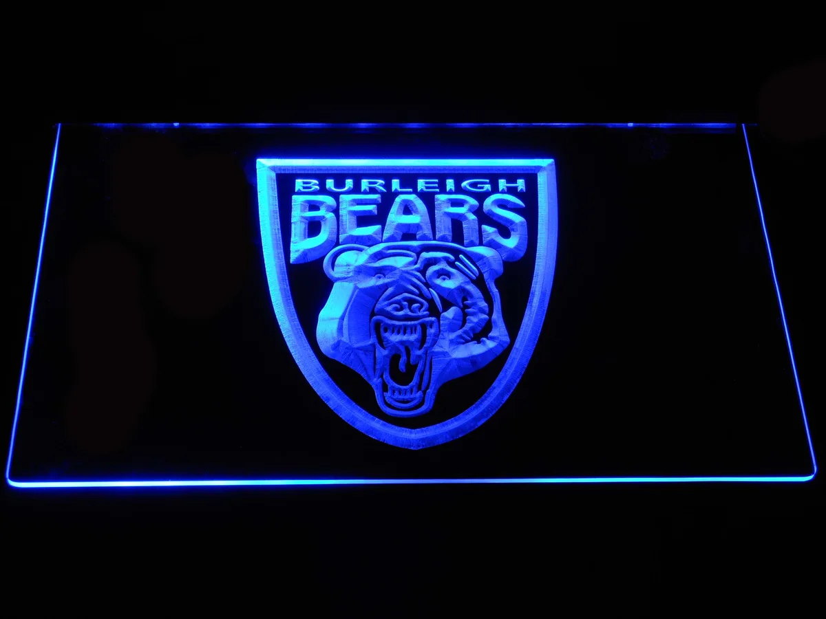 Burleigh Bears LED Neon Sign