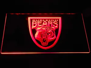 Burleigh Bears LED Neon Sign