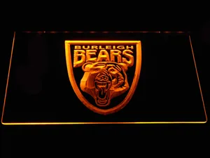 Burleigh Bears LED Neon Sign