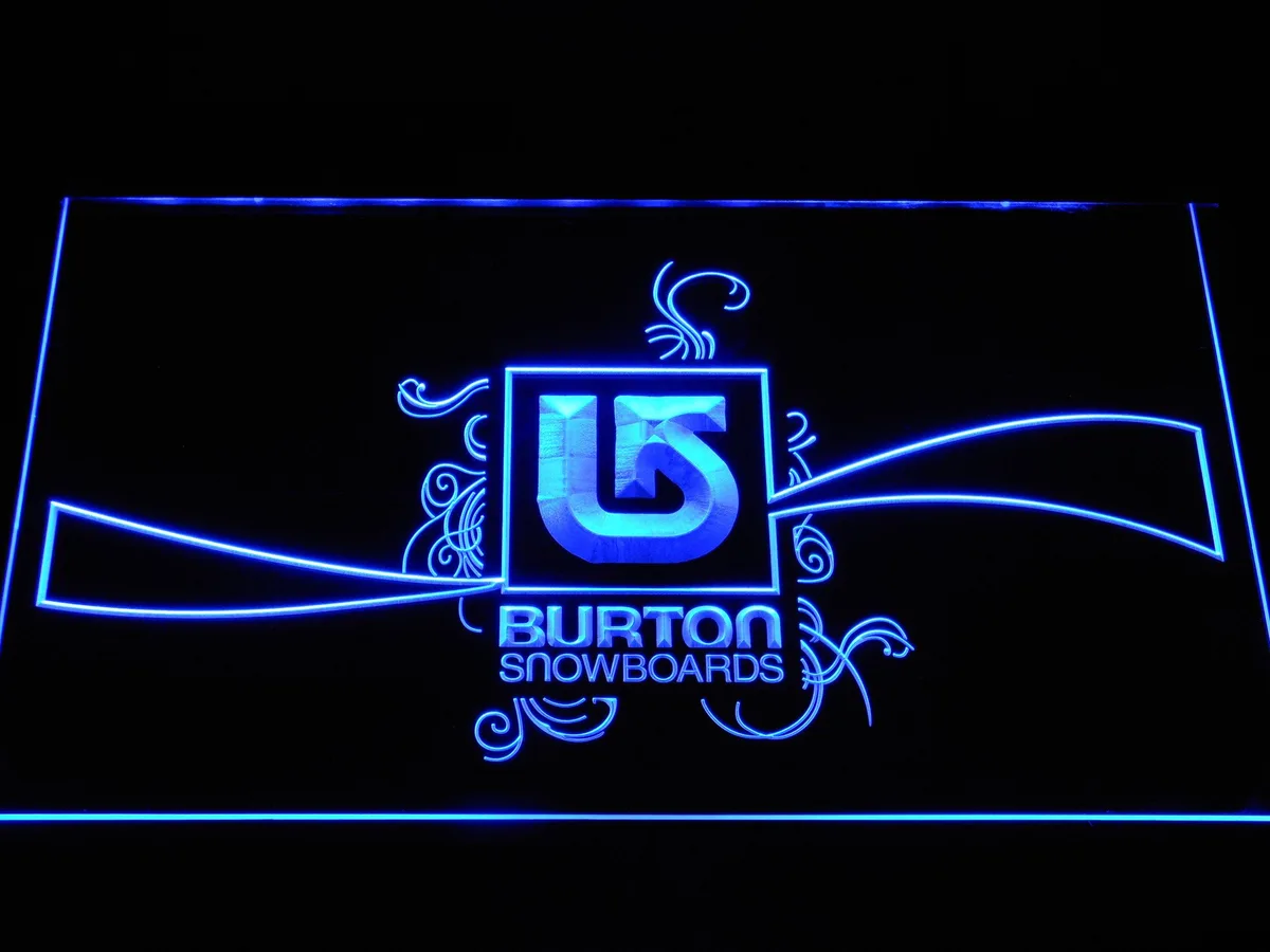 Burton Snowboards LED Neon Sign