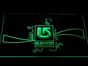 Burton Snowboards LED Neon Sign