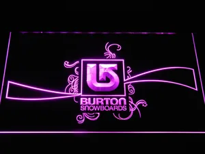 Burton Snowboards LED Neon Sign