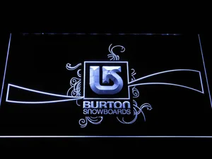 Burton Snowboards LED Neon Sign