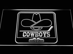 Calgary Cowboys LED Neon Sign - Legacy Edition