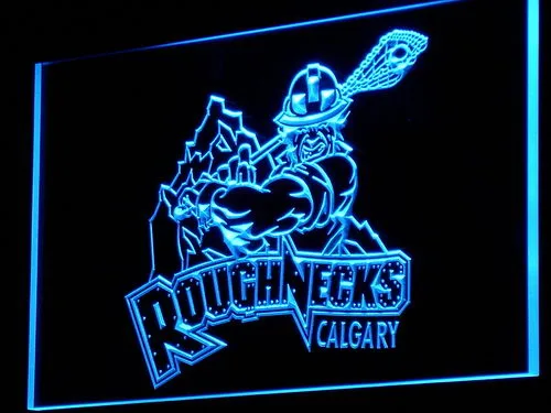 Calgary Roughnecks LED Neon Sign