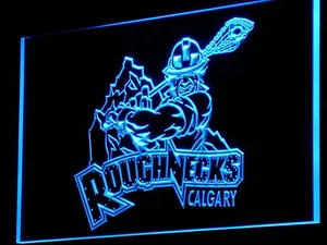 Calgary Roughnecks LED Neon Sign