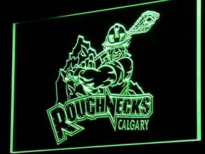 Calgary Roughnecks LED Neon Sign