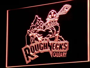 Calgary Roughnecks LED Neon Sign