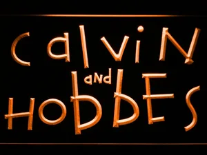 Calvin and Hobbes LED Neon Sign