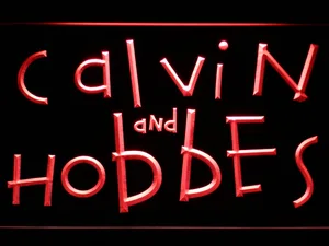 Calvin and Hobbes LED Neon Sign
