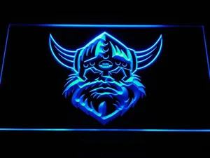 Canberra Raiders Head LED Neon Sign