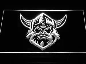 Canberra Raiders Head LED Neon Sign