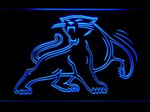Carolina Panthers 1995-2011 LED Neon Sign - Legacy Edition