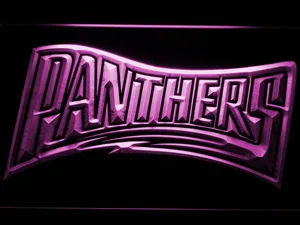 Carolina Panthers 1995 Text LED Neon Sign - Legacy Edition