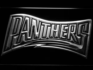 Carolina Panthers 1995 Text LED Neon Sign - Legacy Edition