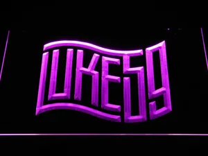 Carolina Panthers Luke Kuechly 59 LED Neon Sign