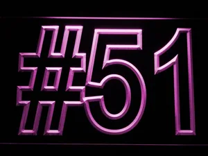 Carolina Panthers Sam Mills Memorial LED Neon Sign - Legacy Edition