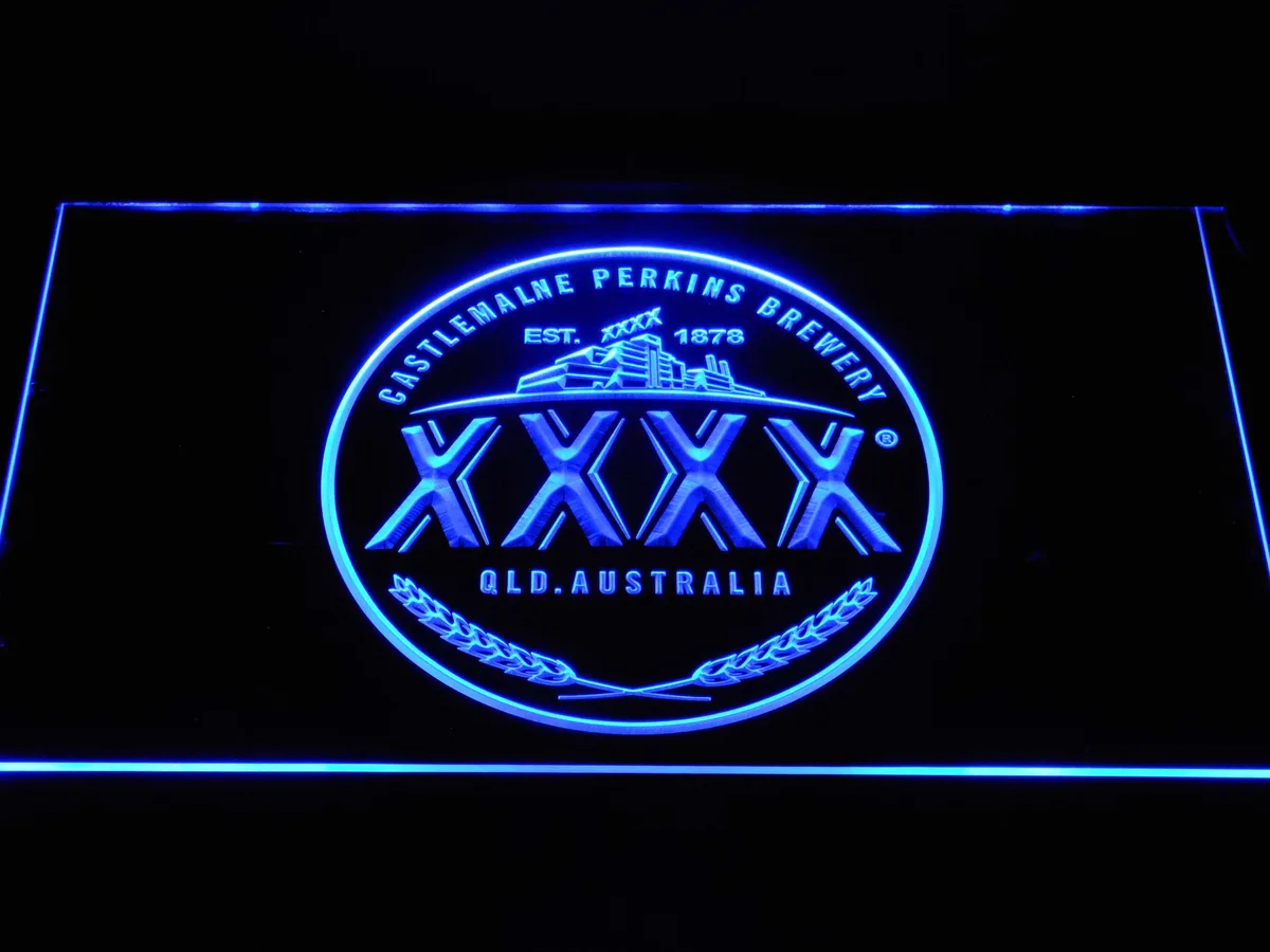 Castlemaine XXXX Logo LED Neon Sign