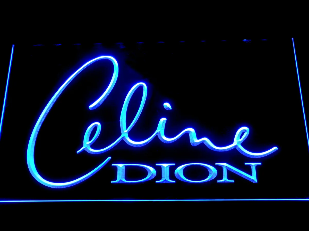 Celine Dion LED Neon Sign