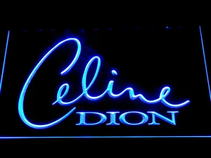 Celine Dion LED Neon Sign