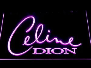 Celine Dion LED Neon Sign