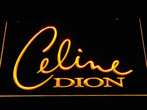 Celine Dion LED Neon Sign