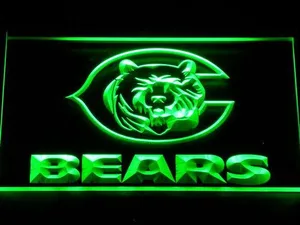 Chicago Bears Bear LED Neon Sign