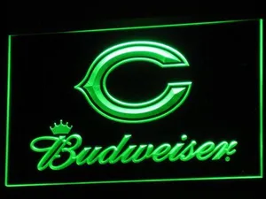 Chicago Bears Budweiser LED Neon Sign
