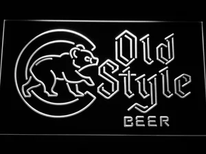 Chicago Cubs Old Style Beer LED Neon Sign