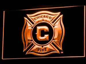 Chicago Fire LED Neon Sign
